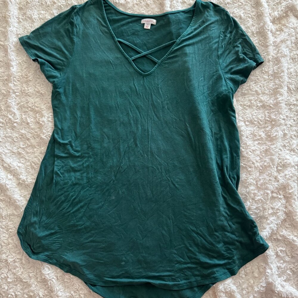 Xhilaration Teal Shirt